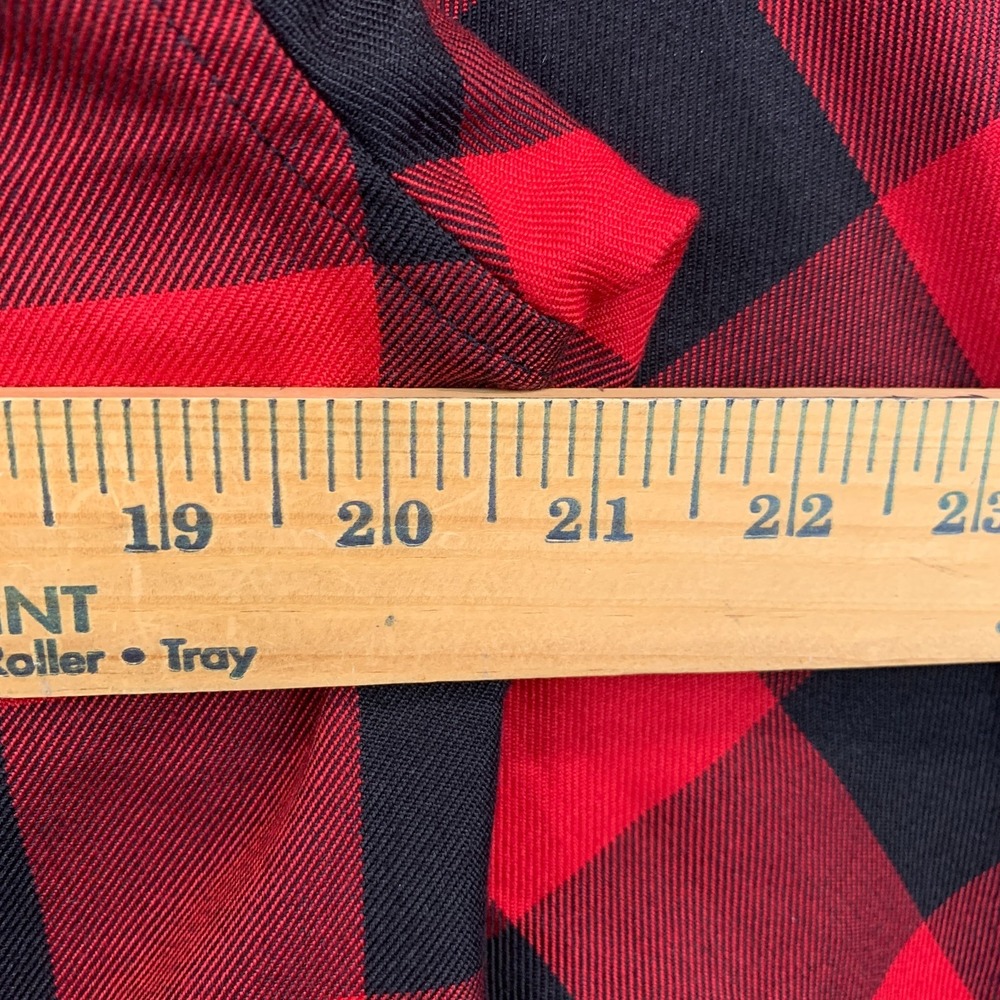 Dixxon Redrum Stephen King's The Shining Red Black Buffalo Plaid Flannel Medium - Picture 6 of 7